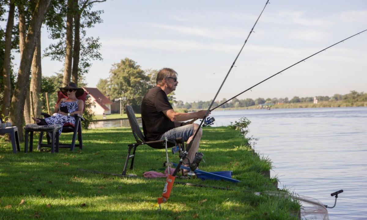 Hotel Chalet Kajuit 418 Op 5 Sterren Camping Bergumermeer Suameer Zewnętrze zdjęcie